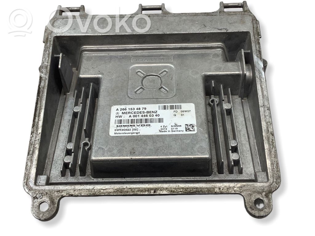 Sterownik / Moduł ECU   A2661534879,A0014460340