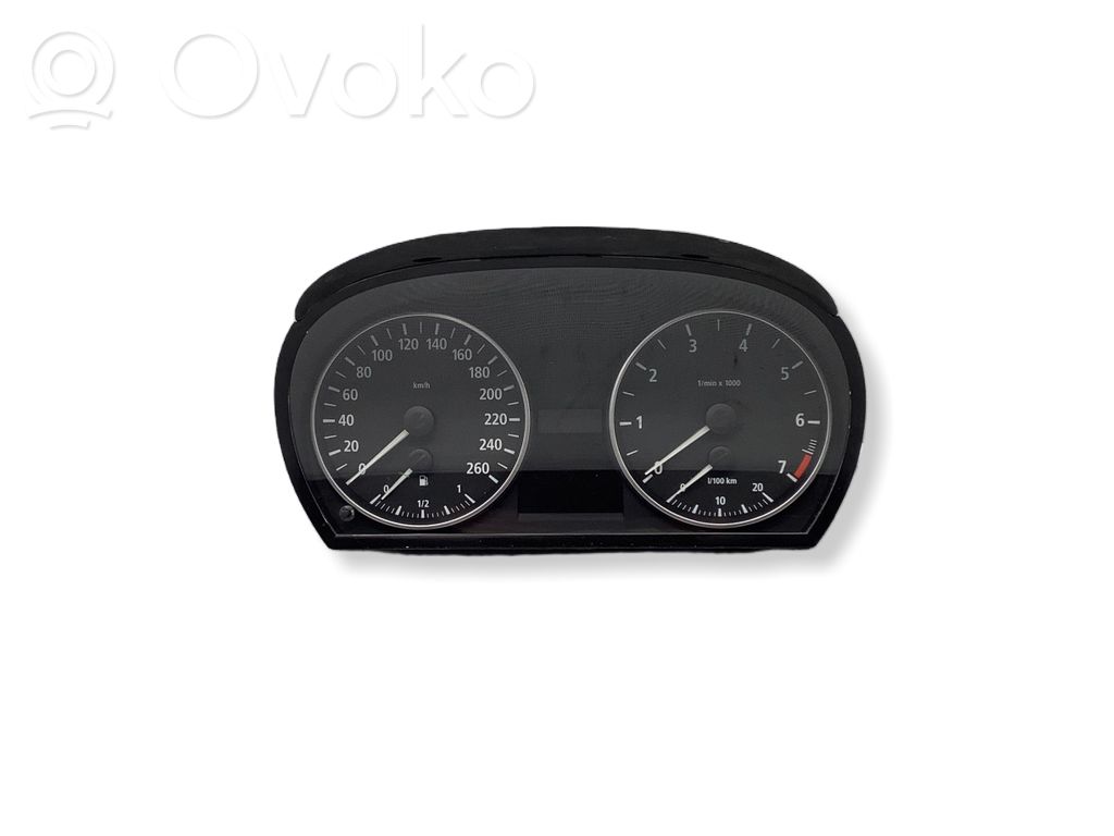 BMW 3 E90 E91 Speedometer (instrument cluster) 