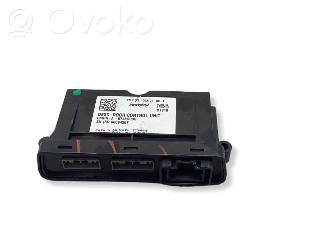 Tesla Model S Door control unit/module 