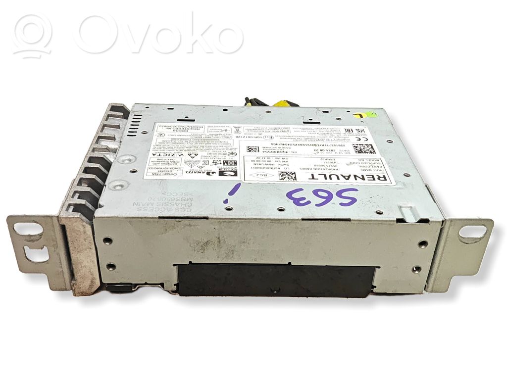 Panel / Radioodtwarzacz CD/DVD/GPS   259155668R,20240822,430511