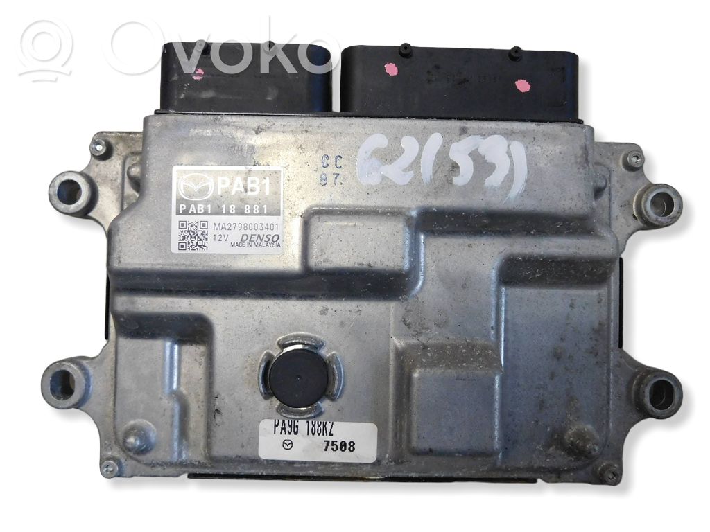 Mazda CX-3 Engine control unit/module 