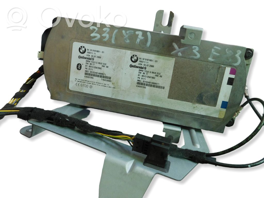 BMW X3 E83 Bluetooth modulis 