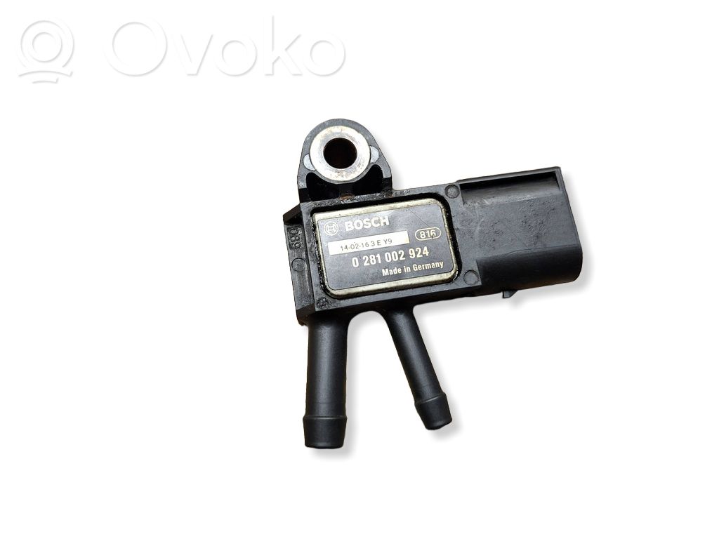 Abgasdrucksensor Differenzdrucksensor   0281002924