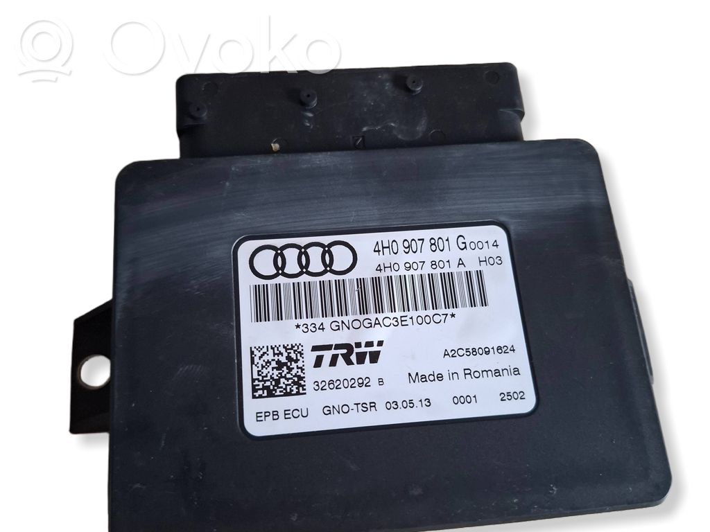 Audi A6 S6 C7 4G Hand brake control module 
