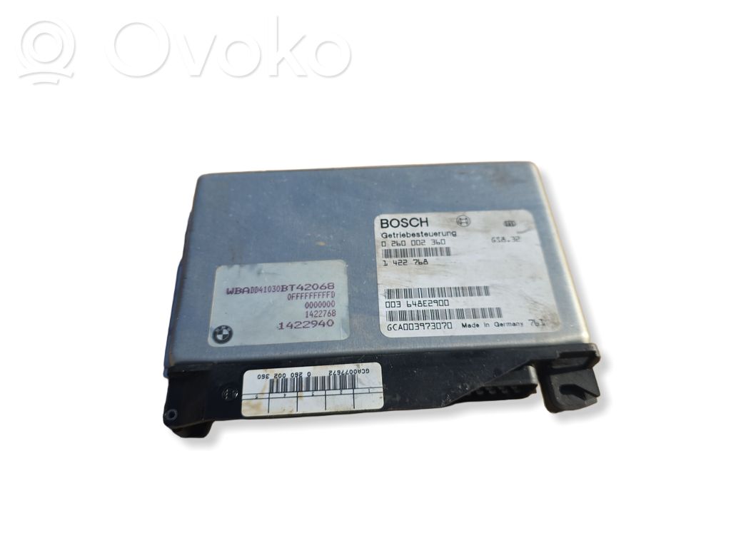 Gearbox control unit/module   0260002360,003648E2900,1422768,GCA003973070