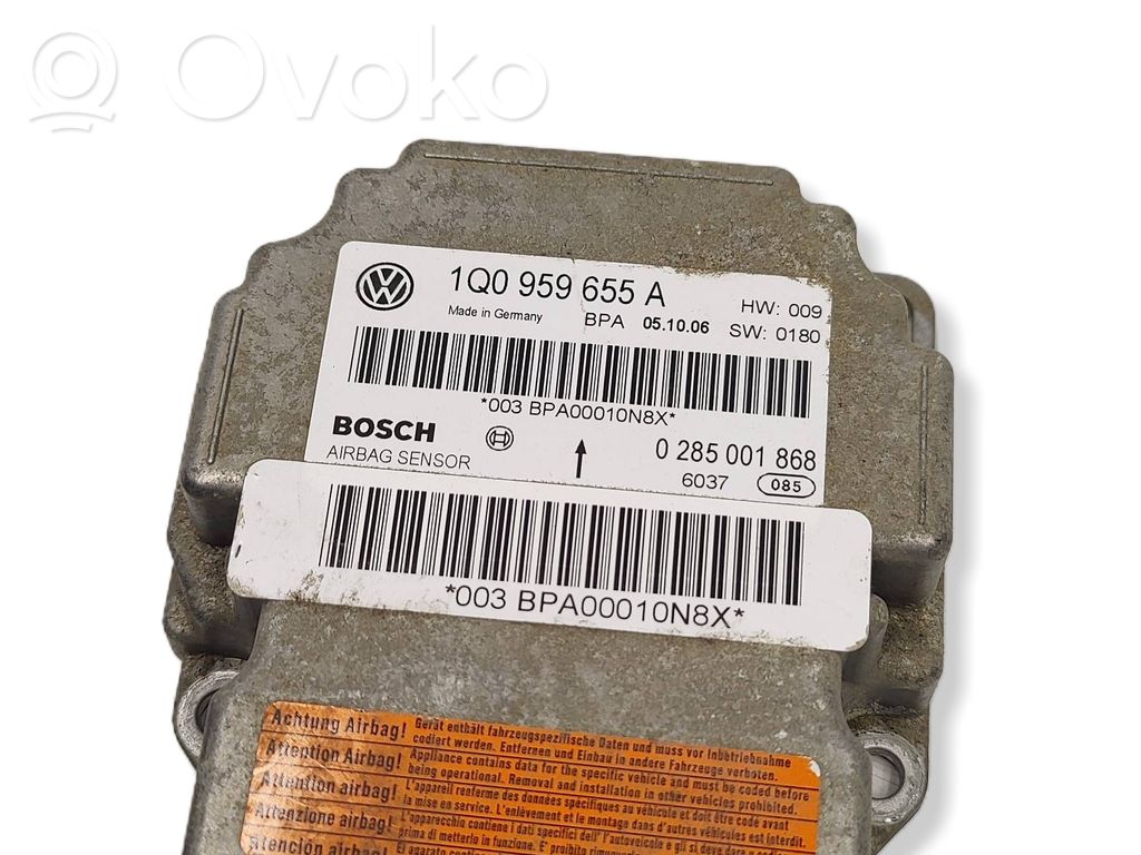 Airbag control unit/module   1Q0959655A