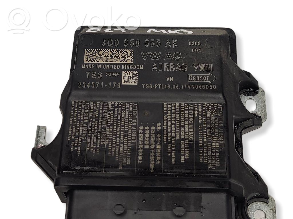 Skoda Octavia Mk3 (5E) Airbag control unit/module 