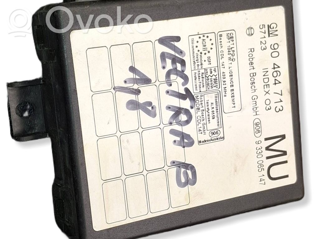 Opel Vectra B Moduł / Sterownik komfortu 