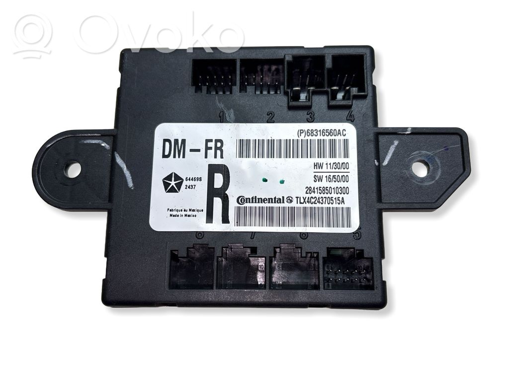 Dodge Charger Unité de commande module de porte 