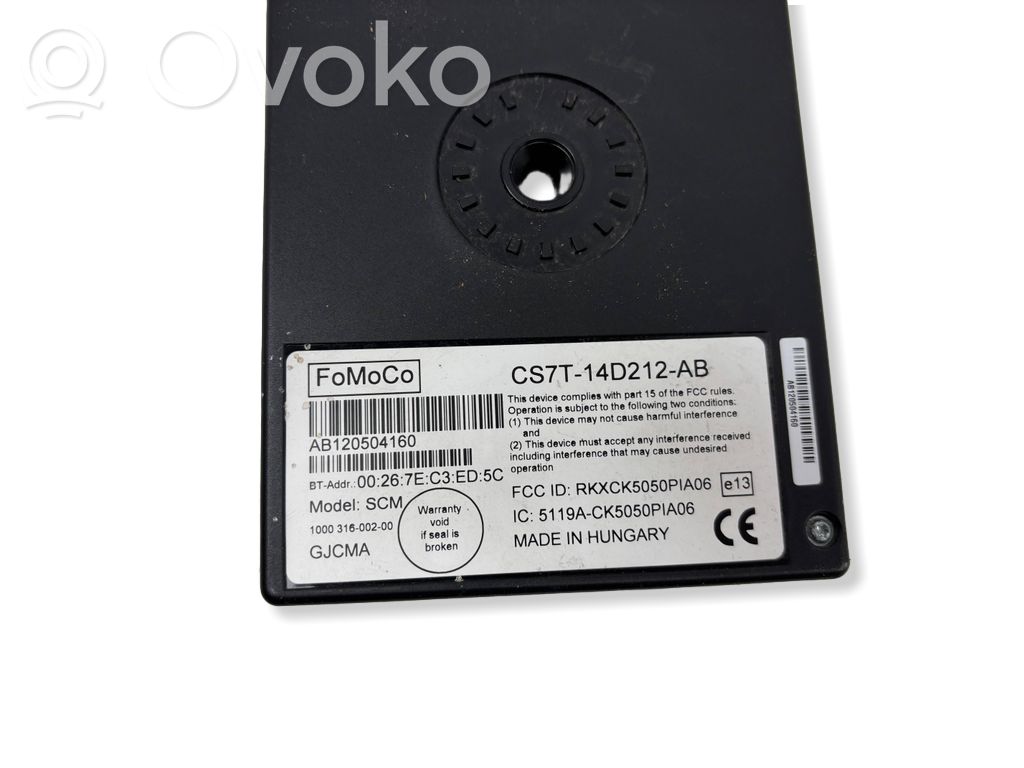 Ford Galaxy Bluetooth control unit module 