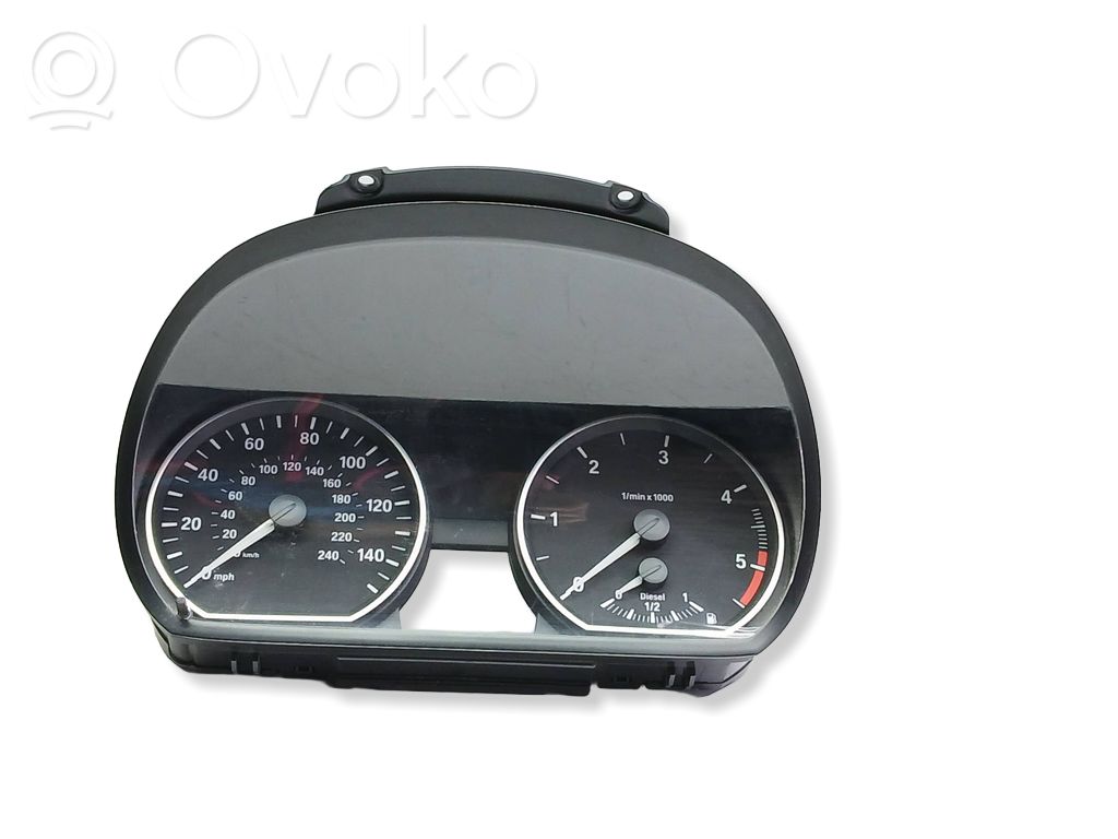 BMW 1 E82 E88 Speedometer (instrument cluster) 