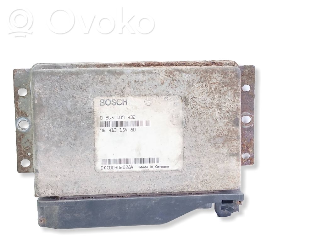 ABS control unit/module   9641315480,0265109432