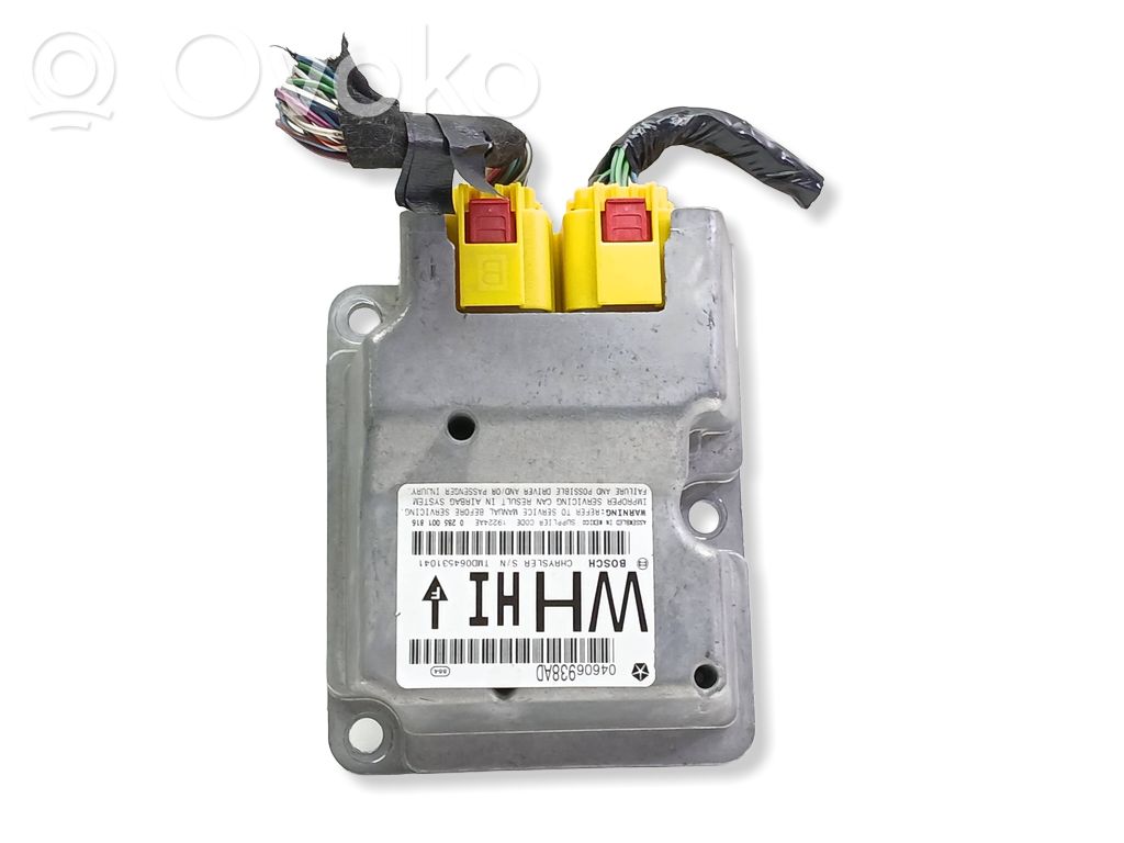 Jeep Grand Cherokee (WK) Module de contrôle airbag 