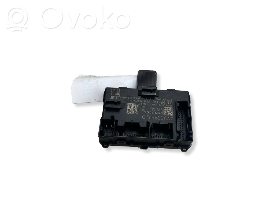 Audi Q7 4M Door control unit/module 