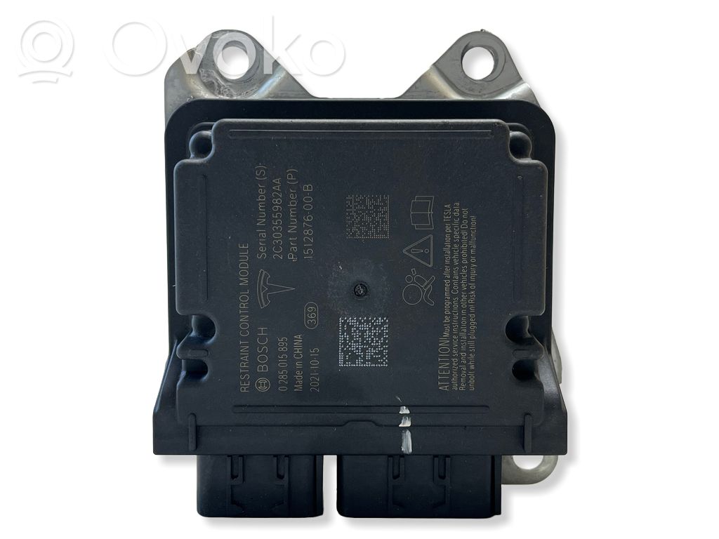Tesla Model 3 Airbag control unit/module 