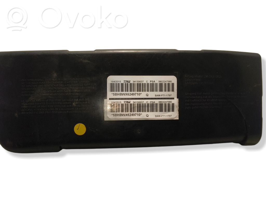 Peugeot 208 I Airbag del asiento 