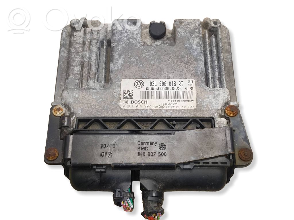 Skoda Superb B6 (3T) Engine control unit/module 
