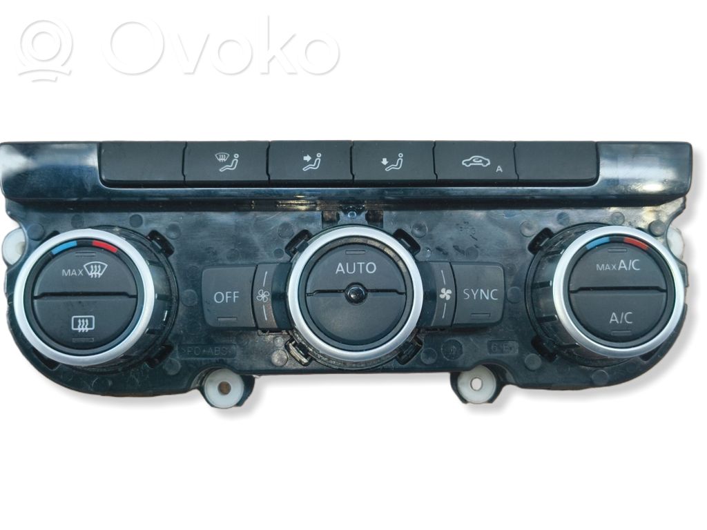Volkswagen PASSAT B7 Climate control unit 