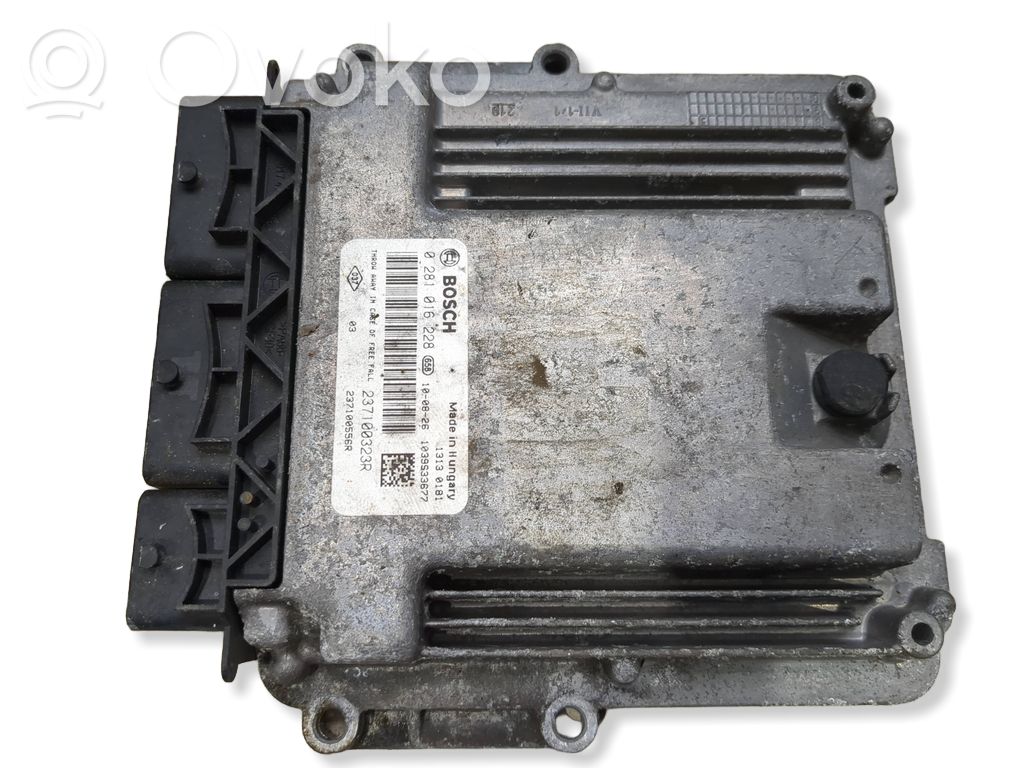 Engine control unit/module   0281016228,237100323R,237100556R
