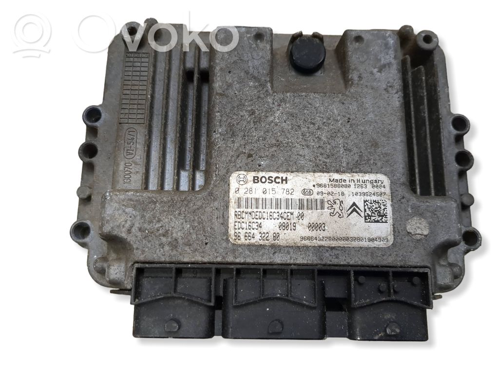 Citroen C5 Engine control unit/module 