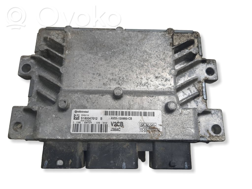 Ford Fiesta Engine control unit/module 