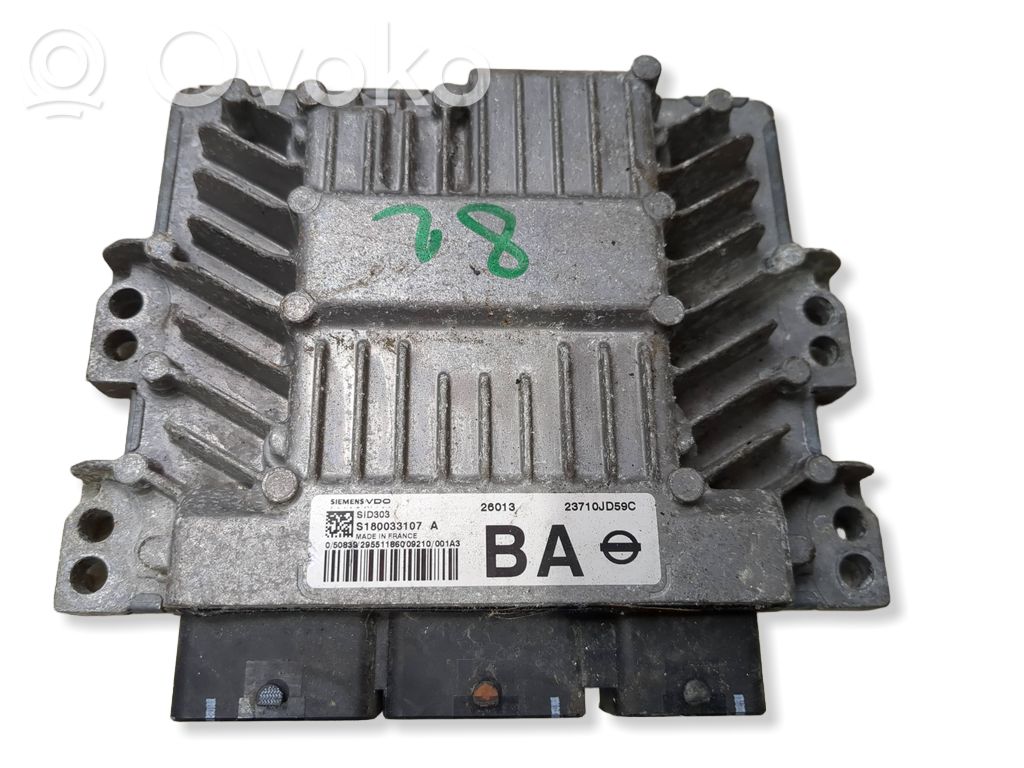 Engine control unit/module   23710JD59C,S180033107A
