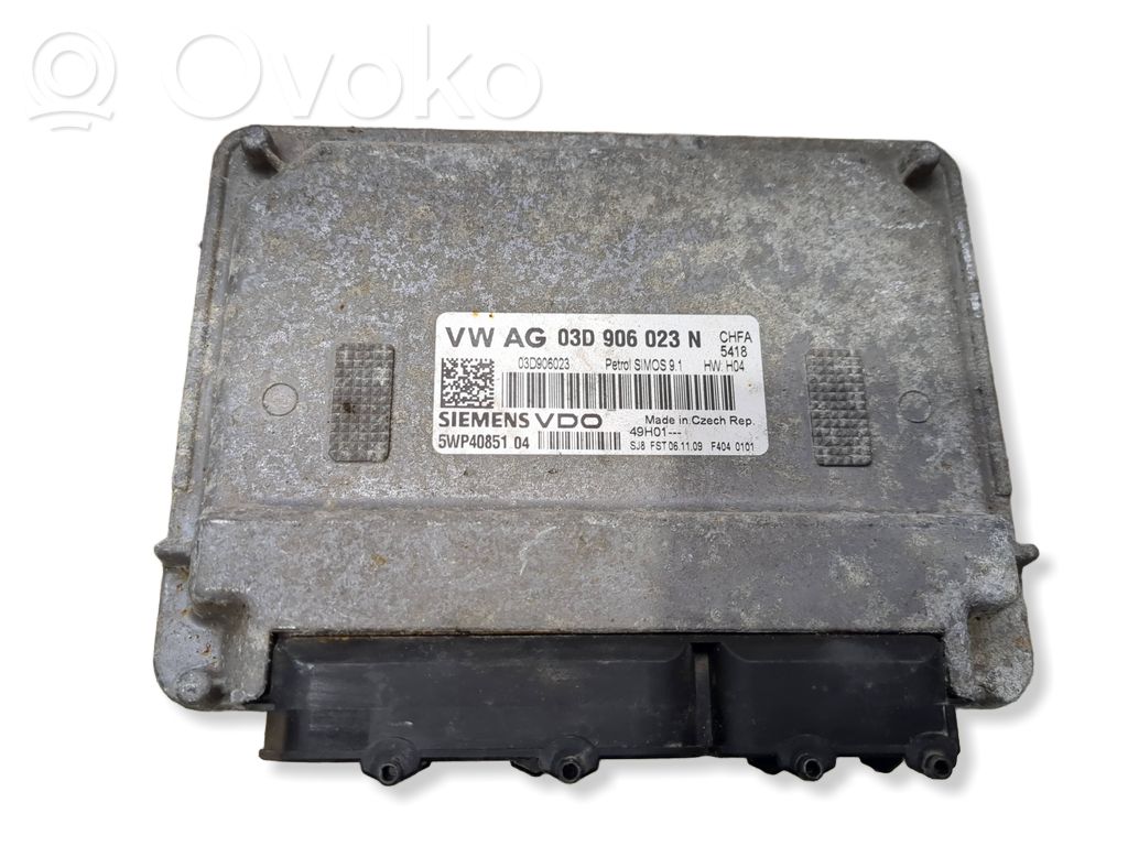 Skoda Fabia Mk2 (5J) Engine control unit/module 
