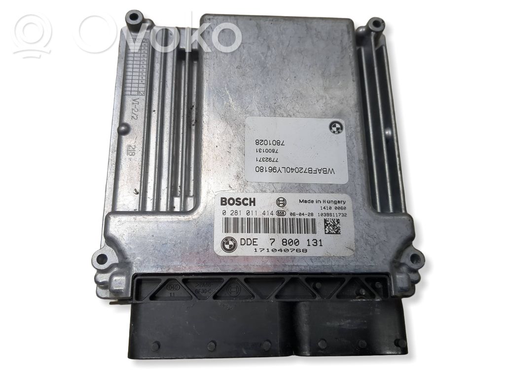 BMW 3 E46 Engine control unit/module 