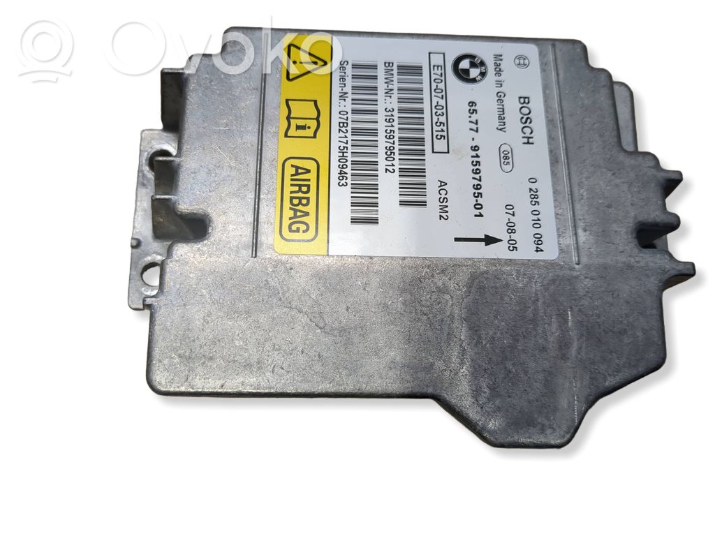 BMW X5 E70 Airbag control unit/module 