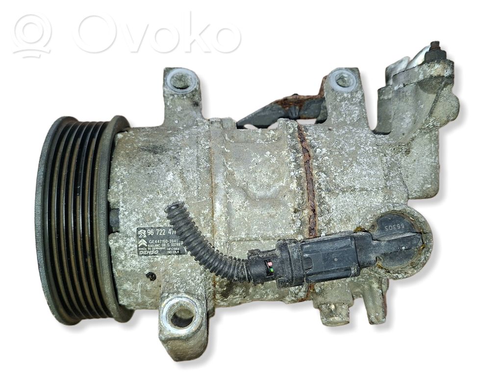 Peugeot 208 I Kompresor / Sprężarka klimatyzacji A/C 