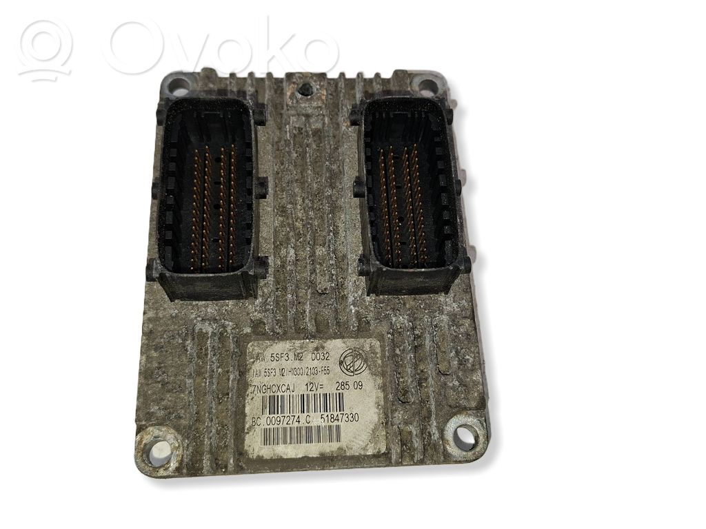 Fiat Punto (199) Sterownik / Moduł ECU 