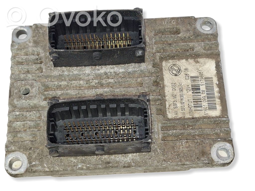 Fiat Punto (199) Sterownik / Moduł ECU 