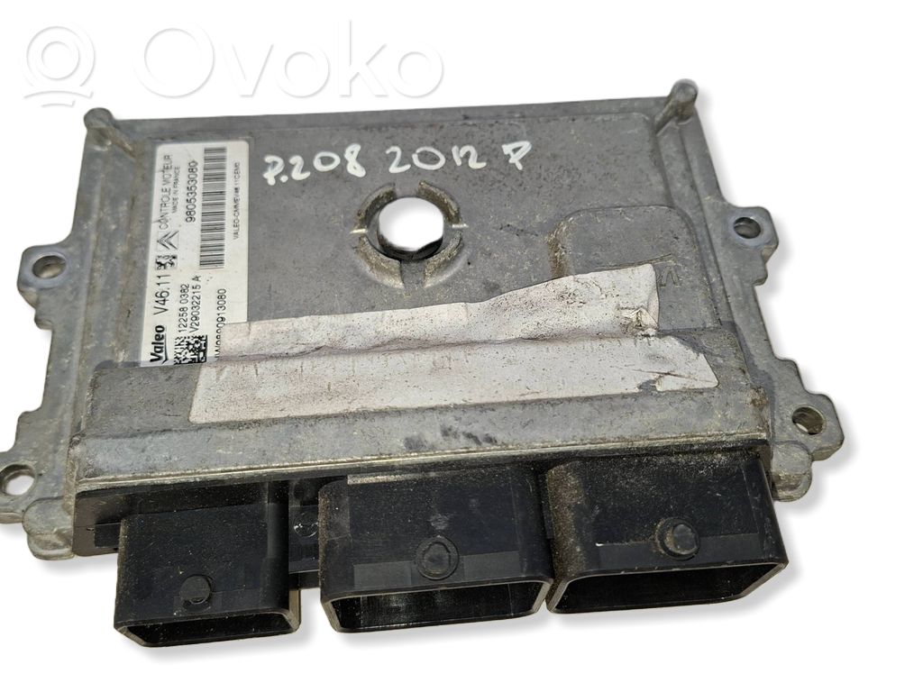 Peugeot 208 I Engine control unit/module 