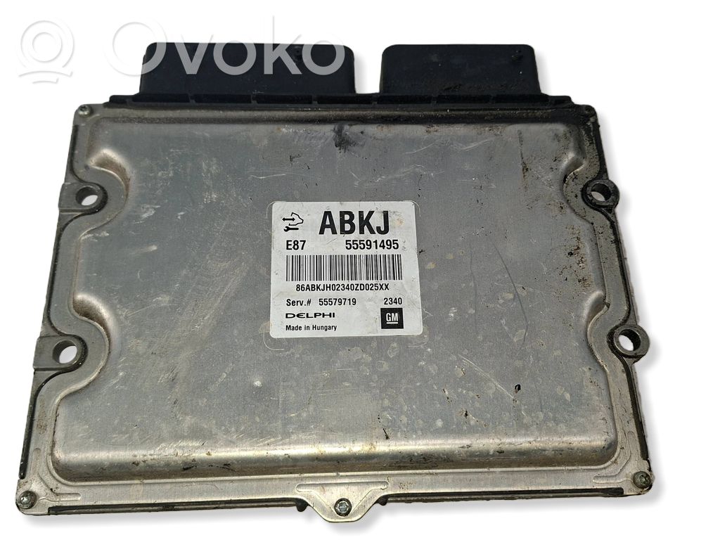 Opel Astra J Engine control unit/module 