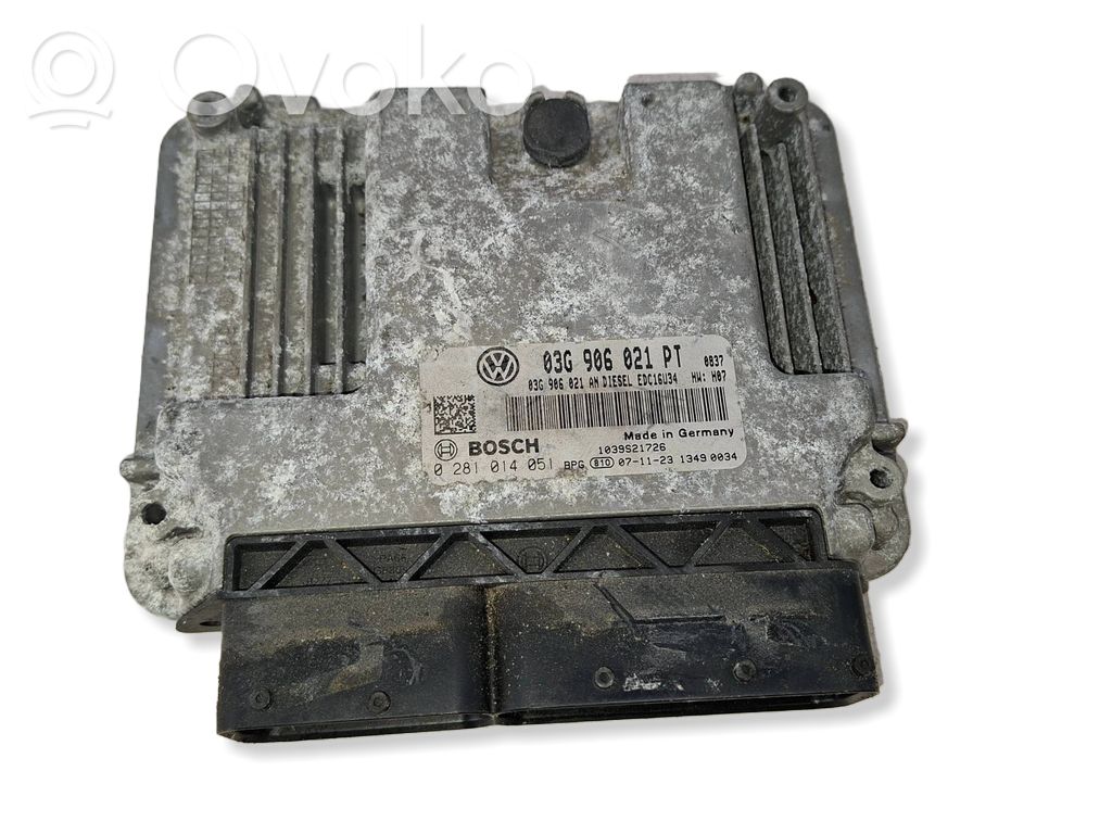 Volkswagen Golf V Engine control unit/module 