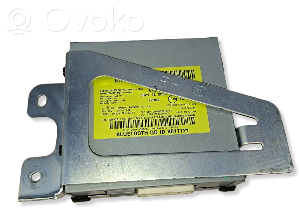 Mazda 6 Bluetooth control unit module 
