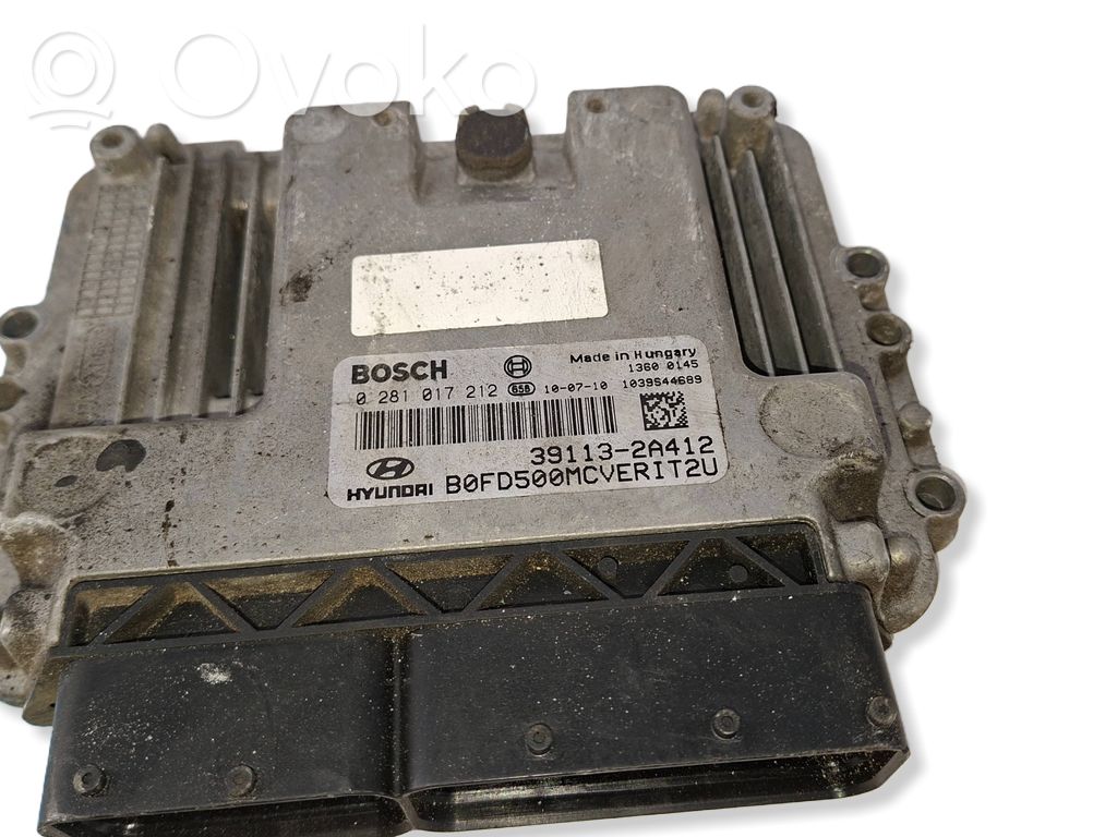 Engine control unit/module   0281017212,391132A412,1039S44689