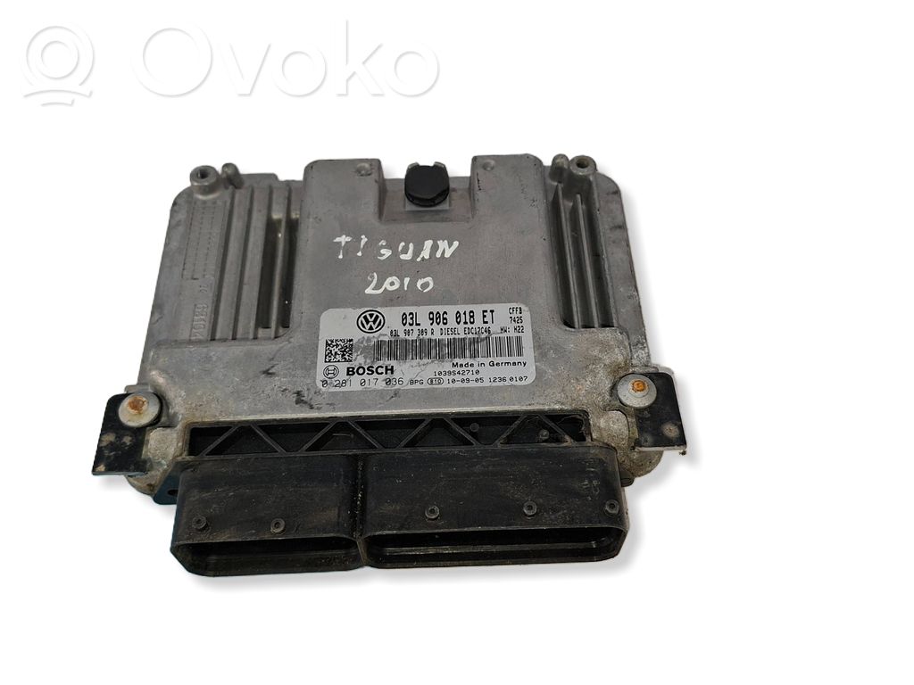 Volkswagen Tiguan Engine control unit/module 