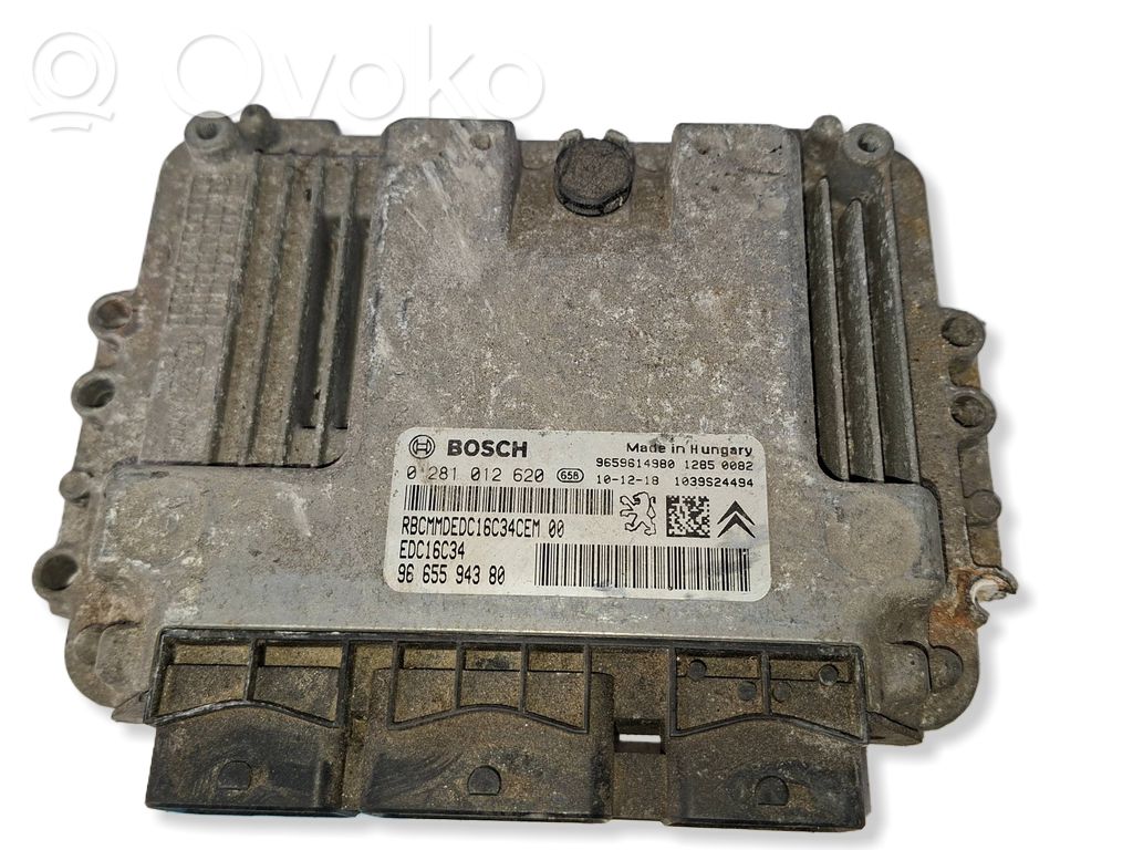 Peugeot Partner Engine control unit/module 