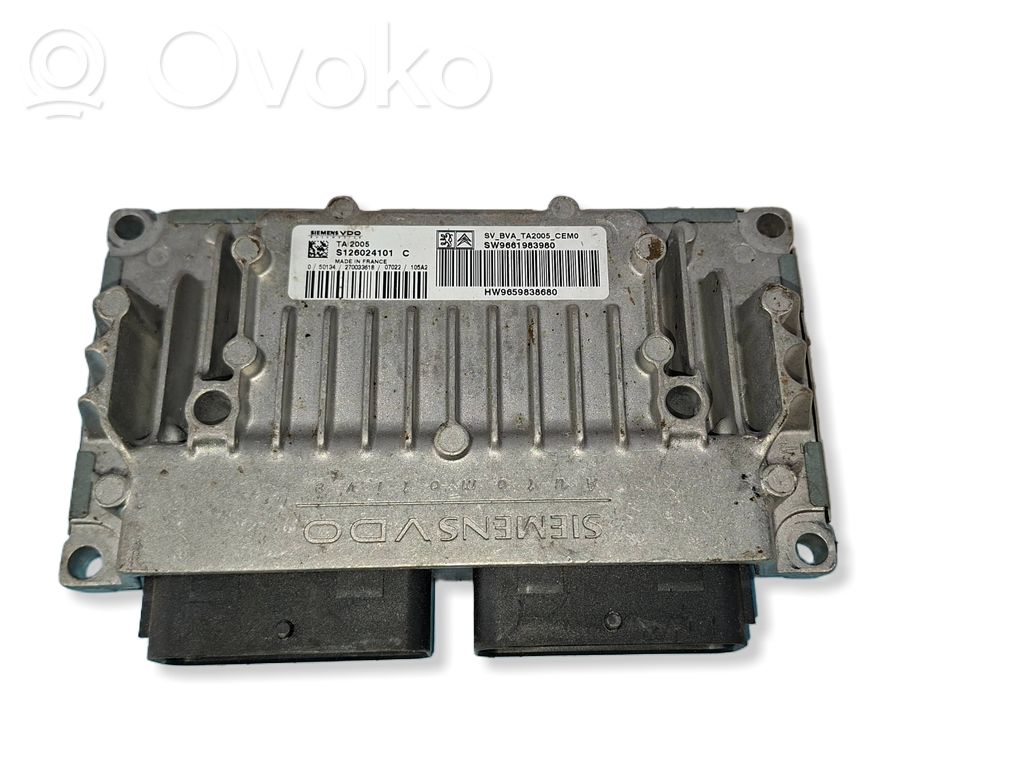 Citroen C3 Gearbox control unit/module 