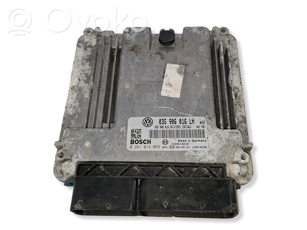 Volkswagen Golf V Engine control unit/module 