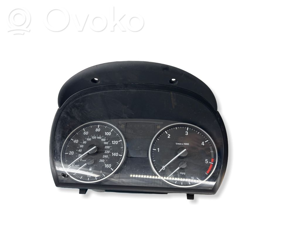 BMW 3 E92 E93 Spidometrs (instrumentu panelī) 