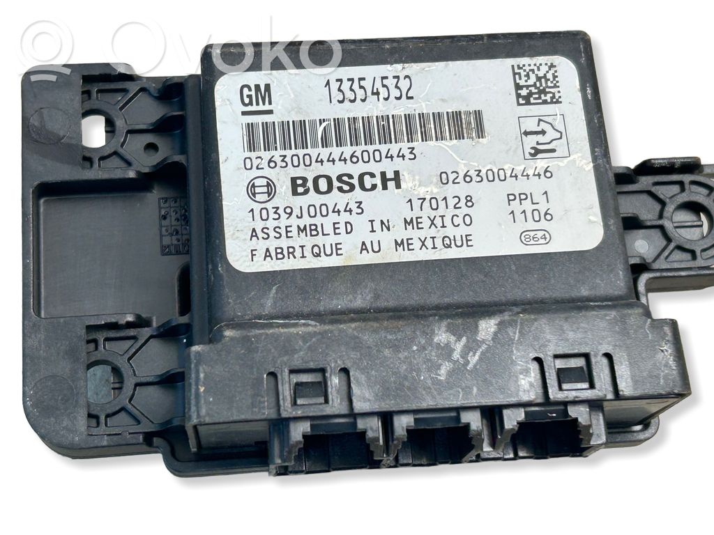 Parking PDC control unit/module   13354532,170128,1039J00443,0263004446