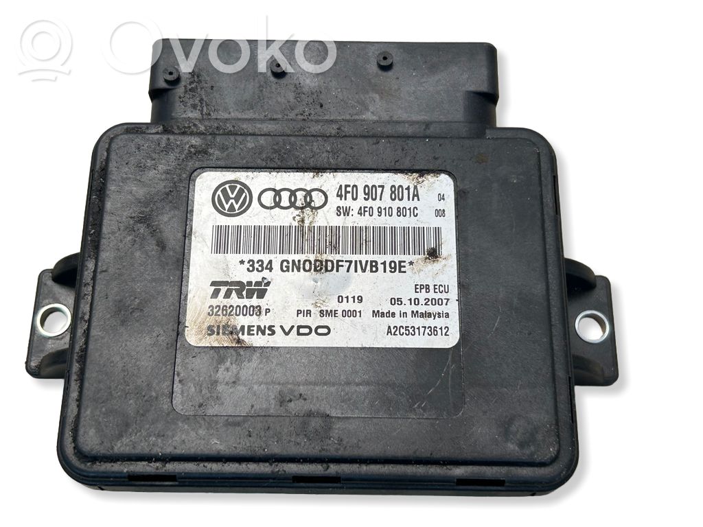 Audi A6 S6 C6 4F Brake system control unit/module 