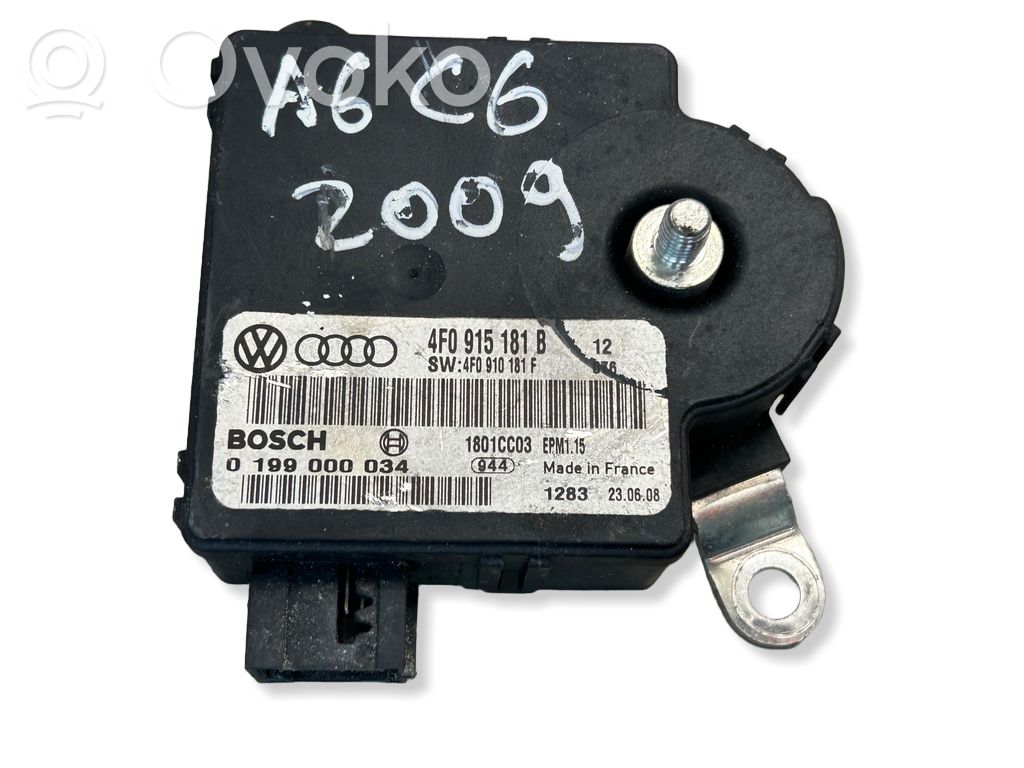 Audi A6 S6 C6 4F Power management control unit 