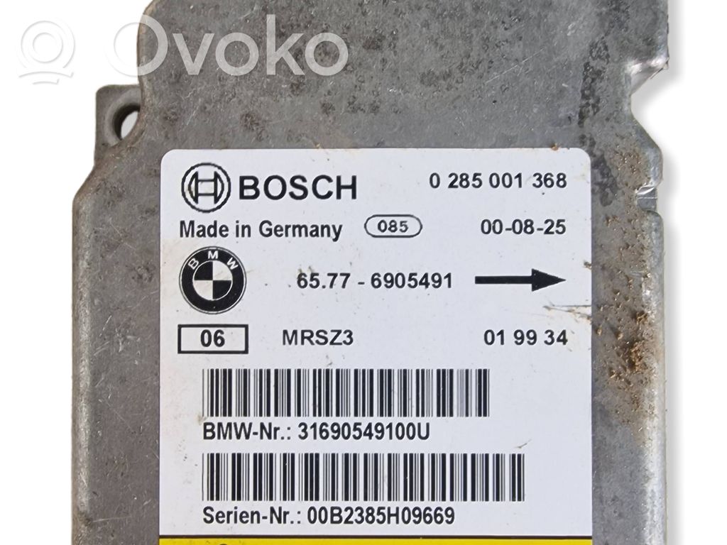 Airbag control unit/module   31690549100U