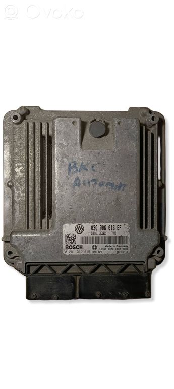 Unidad de control/módulo del motor   03G906016EF,0281012615,1039S10378