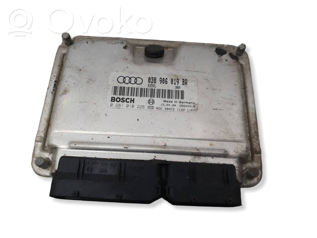 Engine control unit/module   038906019BR,28SA4418,0281010226