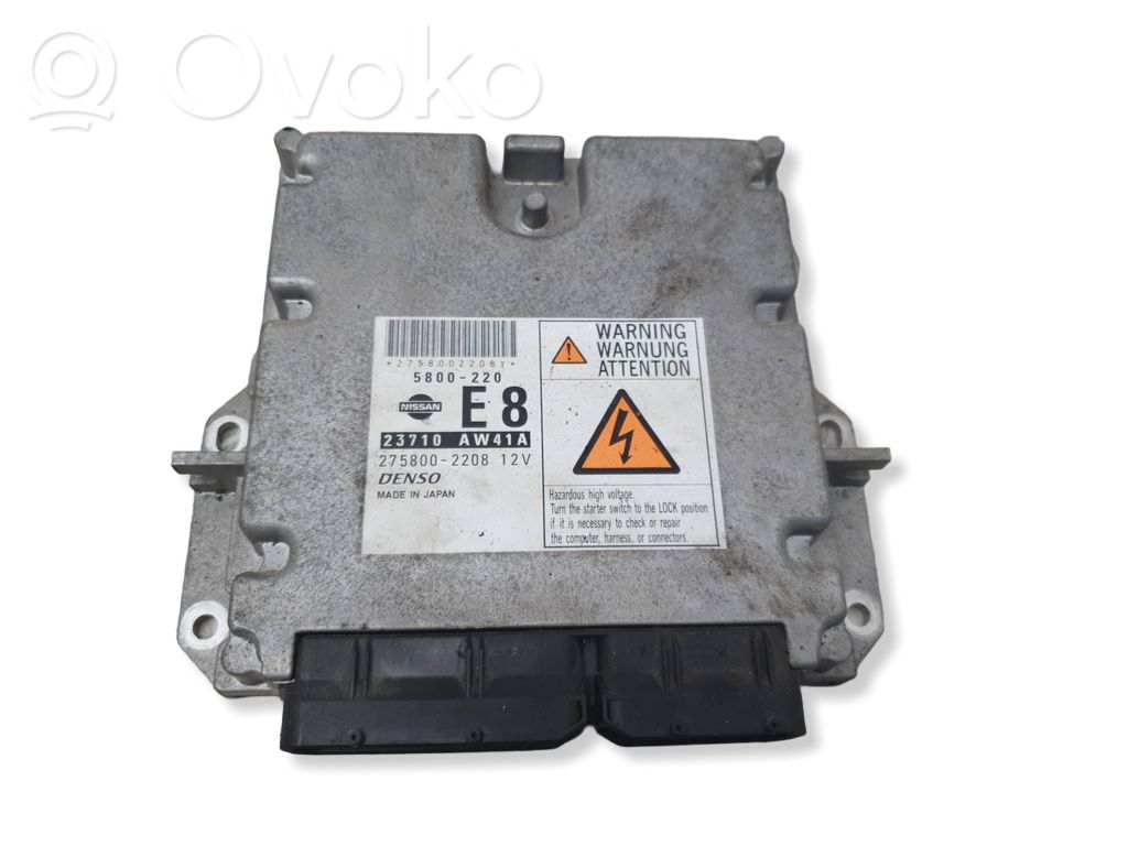 Engine control unit/module   5800220,23710AW41A,2758002208