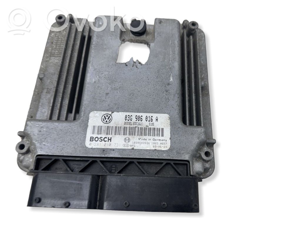 Volkswagen Touran I Unitate/modul de control motor 